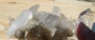 Arkansas Quartz Crystal Cluster Clear Points 1/2 lb  