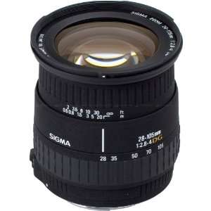  Sigma 28 105/2.8 4.0 ASP Zoom Lens f/Minolta AF USA Silver 