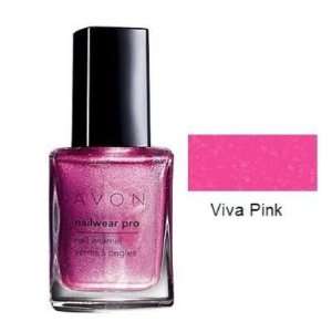  Avon Nailwear Pro Nail Enamel Polish Viva Pink: Beauty