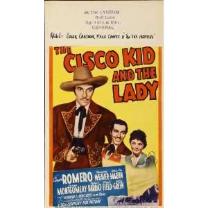  The Cisco Kid and the Lady Poster Movie 27 x 40 Inches 