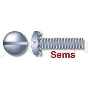  Sems Screws External Tooth Sems Pan Slot Drive Steel Ships FREE in USA