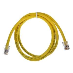  Leviton 6LHOM 4Y Home 6 Patch Cable, 4 Foot, Yellow: Home 