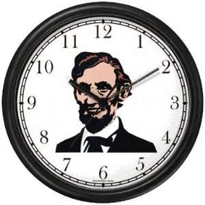  President Abraham Lincoln Americana Wall Clock by 