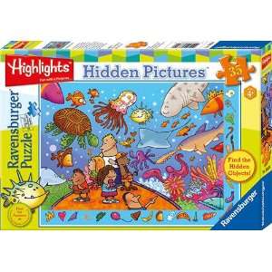  Highlights Somethings Fishy 35 Piece Puzzle Toys & Games