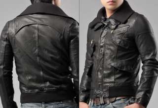 BACKNUMBER Mens Genuine Nappa Leather Jacket PSMLJ10024  