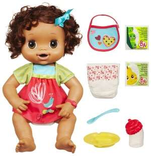 BARNES & NOBLE  Baby Alive Real As Can Be   Brunette by Hasbro 