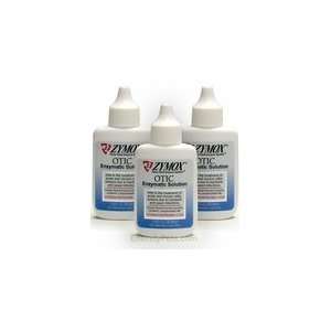  3 PACK Zymox Otic (1.25oz) with Hydrocortisone (1.0%) Pet 