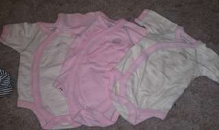 HUGE mixed lot of 50 pieces BABY GIRL clothes 3 6 6 6 9 months   EUC 