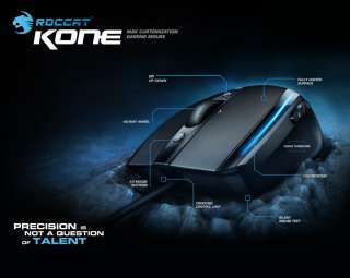 3200DPI Roccat Kone max Laser Gaming Mouse 10 buttons  