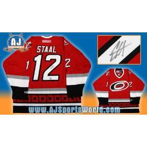  Eric Staal Autographed Jersey 