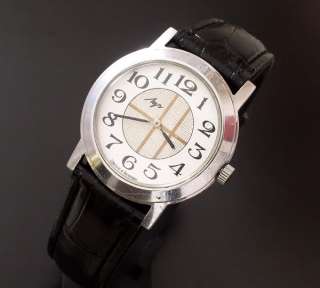 LUCH RAY 15 JEWELS Russian Mens Wind up Dress Watch  