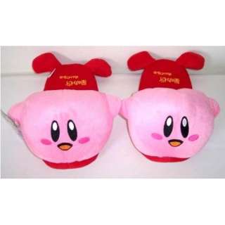 Kirby Plush Slippers one pair