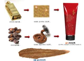 Zamian] GOLD CACAO PACK 150ml with soap 2pcs KOREA HIT  