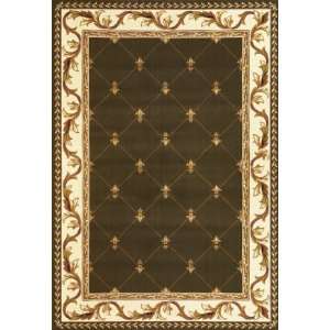  Kas Corinthian 5323 Green 77 Round Area Rug