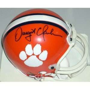   Clark Signed Mini Helmet   Clemson Tigers Replica: Everything Else