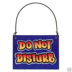 Do Not Disturb SIGN Wood blue 1000 designs  store  