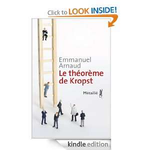 Le théorème de Kropst (HORS COLL.) (French Edition) Emmanuel Arnaud 