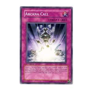   Call / Common / Single YuGiOh! Card in Protective Sleeve: Toys & Games