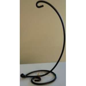   12 Metal Ornament Accessories Stand Black 5820