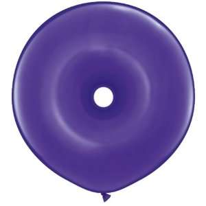  Qualatex Balloons   16 Geo Donut Quartz Purple Toys 