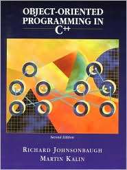 Object Oriented Programming in C++, (0130158852), Richard Johnsonbaugh 