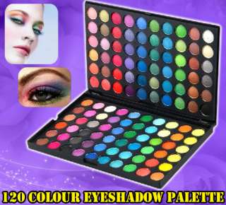Professional 120 Color Eye shadow Eyeshadow Palette Kit  