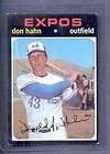 1971 Topps #94 DON HAHN Expos VG EX or Better (120313)