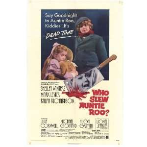  Who Slew Auntie Roo Movie Poster (27 x 40 Inches   69cm x 