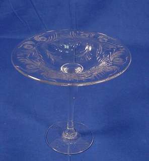 Antique Pairpoint Crystal 6 Compote  