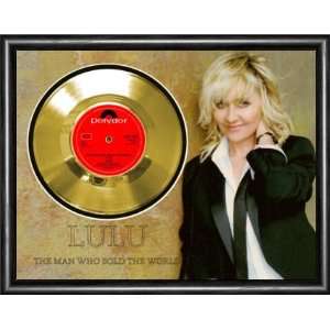  Lulu The Man Who Sold The World Framed Gold Record A3 