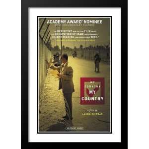  My Country My Country 32x45 Framed and Double Matted Movie 