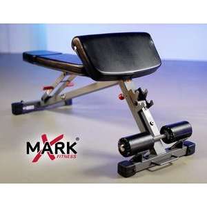 XMark Ab, Hyperextension and Preacher Weight Bench   Light Commercial 