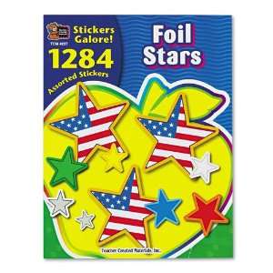  Teacher Created Resources  Sticker Book, Foil Stars 