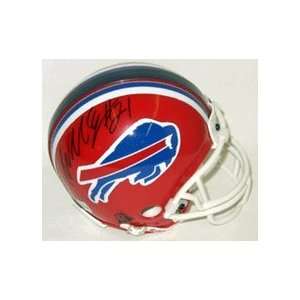 Willis McGahee Autographed Buffalo Bills Mini Football Helmet