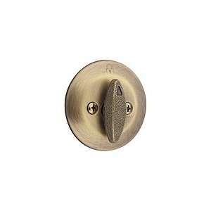  Kwikset 663 US5 Antique Brass Door Bolt: Home Improvement