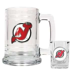  New Jersey Devils Beer Mug And Shot Glass Boilermaker Set 