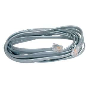  15 FT 6P 4C IVORY TELEPHONE CORD, X WIRED: Home 