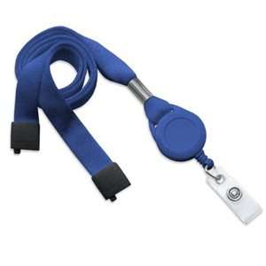  Blue Badge Reel and Breakaway Lanyard Combo 2138 7004: Office Products