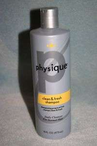 Physique Clean & Fresh Shampoo   16 fl oz. BRAND NEW  
