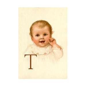 Baby Face T 24x36 Giclee