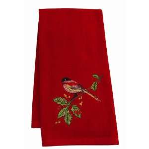  Lenox Linens Winter Song #7369 Terry Embroidered Kitchen 