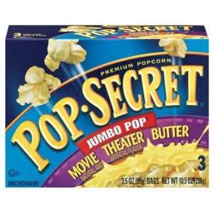 Pop Secret Jumbo Pop Movie Theater Grocery & Gourmet Food