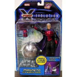  X Men Evolution Magneto with Magnetic Sphere Figure: Toys 