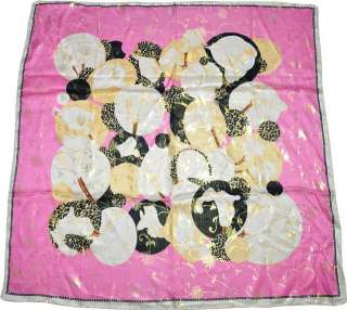 Pinks Cloth of gold Silk scarves scarf wraps  
