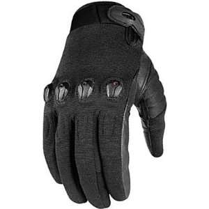  Sub Stealth Mens Textile Sportsbike Motorcycle Gloves   Black / X 