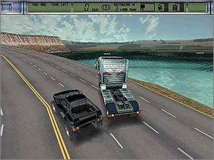 Hard Truck II 2 PC CD 18 wheeler rig road driving game!  