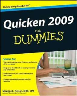   Quicken 2009 The Missing Manual by Bonnie Biafore, O 