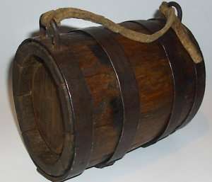 1800s LEGENDARY SAINT BERNARD OAK RESCUE CASK /BARREL  