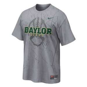  Baylor Bears NCAA Practice T Shirt (Gray): Sports 