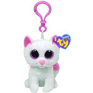  Ty Beanie Boos   Cashmere Clip the Cat: Toys & Games